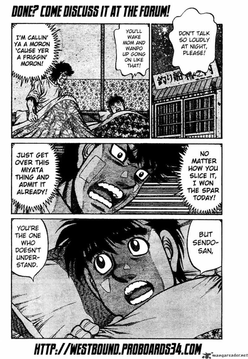 Hajime no Ippo: Fighting Spirit, Chapter 813 image 17